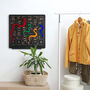 Snakes And Ladders Magnetic Wall Game, thumbnail 6 of 7