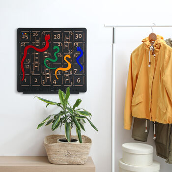Snakes And Ladders Magnetic Wall Game, 6 of 7