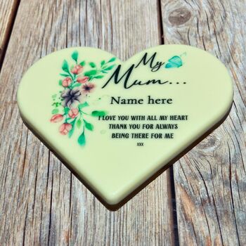 100g Personalised Printed Chocolate Heart, 10 of 12