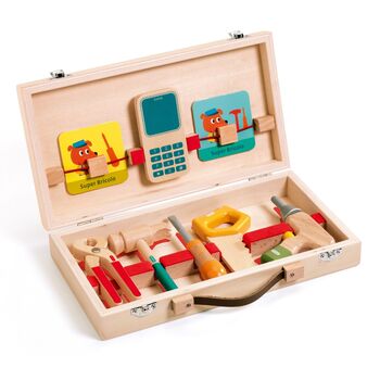 Wooden Tool Box For Kids, 3 of 4