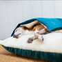 Charley Chau Snuggle Bed In Velour, thumbnail 6 of 10