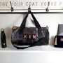 Pvc Kit Bag With Personalised Black Satin Liner, thumbnail 4 of 5