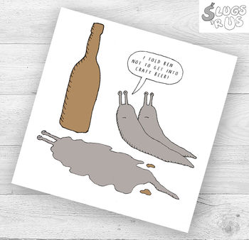 Personalised Funny Slugs 'R Us Gift Cards, 2 of 10