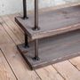 Tweed Two Shelves Industrial Clothes Rail, thumbnail 5 of 7