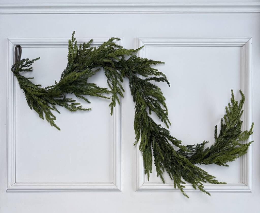 Real Touch Norfolk Pine Garland, 1 of 2
