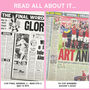 Arsenal Personalised Football Gift Newspaper Book, thumbnail 11 of 12
