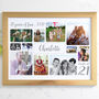Personalised 21st Birthday Photo Collage, thumbnail 11 of 12