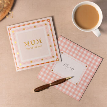 Mum You're The Best, A Fill In The Blanks Gift Book With Posting Envelope, 3 of 12