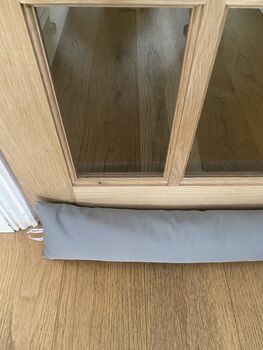 Grey Waterproof Orla Draught Excluder Cushion, 5 of 6