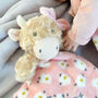 Personalised Highland Cow Comforter And Blanket Set, thumbnail 8 of 12