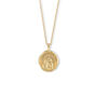 Virgo Zodiac Coin Pendant Necklace, thumbnail 2 of 5