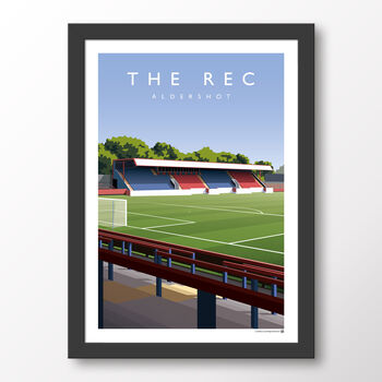 Aldershot Town The Rec Poster, 7 of 7