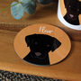 Personalised Dog Colour Pop Coaster, thumbnail 1 of 10