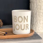 Bonjour Scented Candle, thumbnail 3 of 4