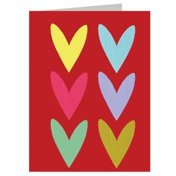 Mini Red Hearts Card, 2 of 5