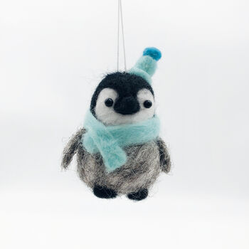 Needle Felting Kit Baby Penguins, 6 of 12