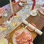 Scalloped Cotton Napkins Set Of Four, thumbnail 3 of 6