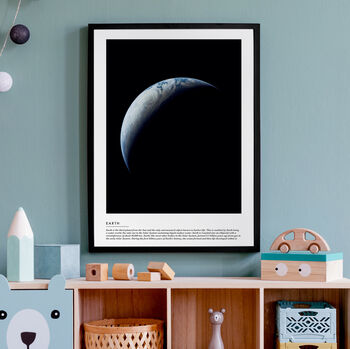 Earth From Space Print Home Art, 4 of 9