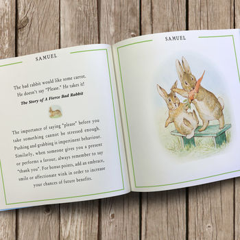The Personalised Peter Rabbit Little Book Of Virtue, 8 of 10