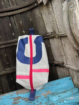 Recycled Sailcloth Wash Bag, 3 of 6