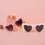 Pink Hen Party Heart Sunglasses, thumbnail 5 of 6