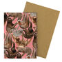 Sleuth Of Sloths Print Greetings Card, thumbnail 4 of 7