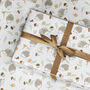 Hedgehog Wrapping Paper Roll Or Folded, thumbnail 1 of 2