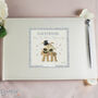 Personalised Boofle Wedding Hardback Guest Book And Pen, thumbnail 2 of 6