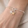 60th Birthday Star Charm Bracelet, thumbnail 4 of 7