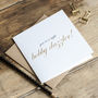 Bobby Dazzler, Valentine's Day Gold Foil Card, thumbnail 2 of 3