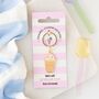 Ice Cream Cone Keyring, thumbnail 1 of 2