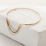 Chained Bangle, thumbnail 2 of 8