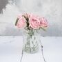 Vintage Pink Rose Bouquet, thumbnail 3 of 9