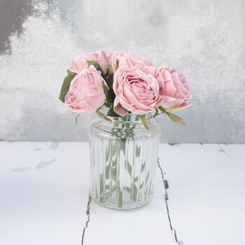 Vintage Pink Rose Bouquet, 3 of 9