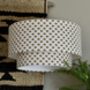 Ella Floral Tiered Drum Lampshade, thumbnail 2 of 4