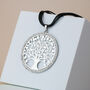 Tree Of Life Pendant Cord Necklace, thumbnail 3 of 5