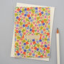 Colourful Floral Happy Birthday Card, thumbnail 2 of 2