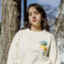 Cream Lemon Embroidered Knit Jumper, thumbnail 5 of 8