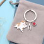 Personalised Bulldog Keyring, thumbnail 8 of 12