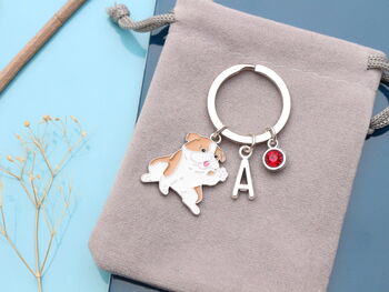 Personalised Bulldog Keyring, 8 of 12