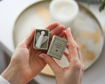 Tiny Matchbox, Small Thinking Of You Gift With Gift Message, Baptism Gift, First Communion, Confirmation Gift, 6 of 10