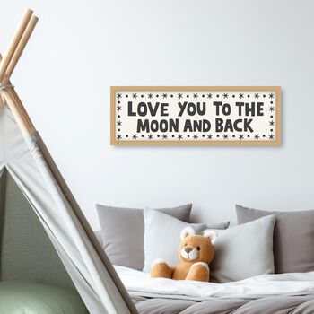 To The Moon And Back Framed Print, 11 of 12