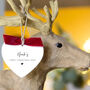 Personalised Baby's First Christmas Tree Decoration, thumbnail 2 of 5