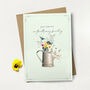 Mothering Sunday Watering Can Card, thumbnail 2 of 2