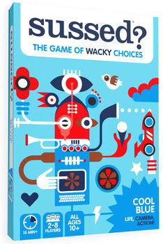 Sussed The Wacky ‘What Would You Do?’ Card Game | Teens, Kids 10+, Adults | Two Eight Players | Cool Blue Deck, 4 of 4