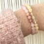 I Am Loved Morganite Rose Quartz Bracelet Gift Set, thumbnail 2 of 7