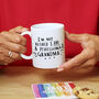 Personalised 'I Am A Professional Grandma' Mug And Sweet Set, thumbnail 2 of 6