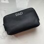 Personalised Mens Saffiano Leather Toiletry Bag, thumbnail 6 of 8