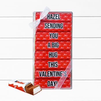 Valentine's Day Personalised Kinder Love Chocolate, 2 of 7