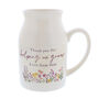 Personalised Wild Flower Jug Vase, thumbnail 5 of 5